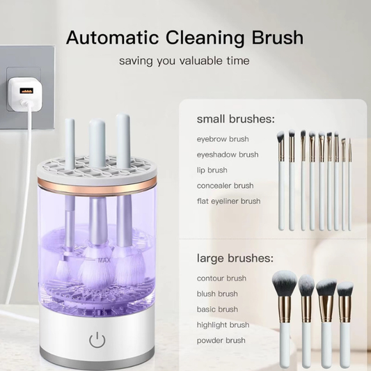 Nettoyeur de pinceaux de maquillage